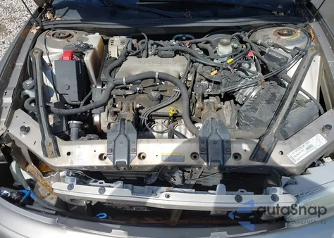 2002 Buick Century Custom from USA, damaged, VIN 2G4WS52J721217023